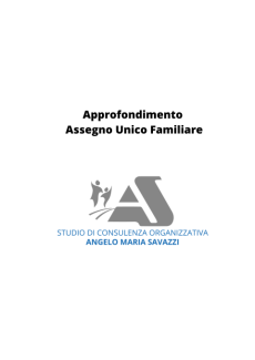 Assegno Unico Familiare