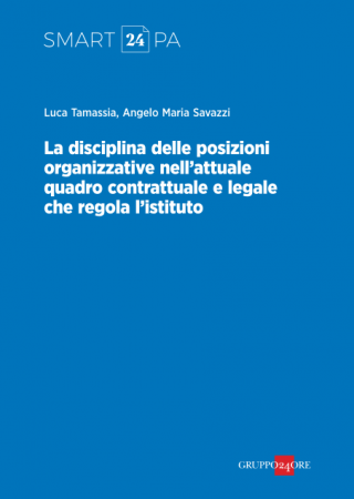 La disciplina delle posizioni organizzative nell'attuale quadro contrattuale e legale che regola l'istituto